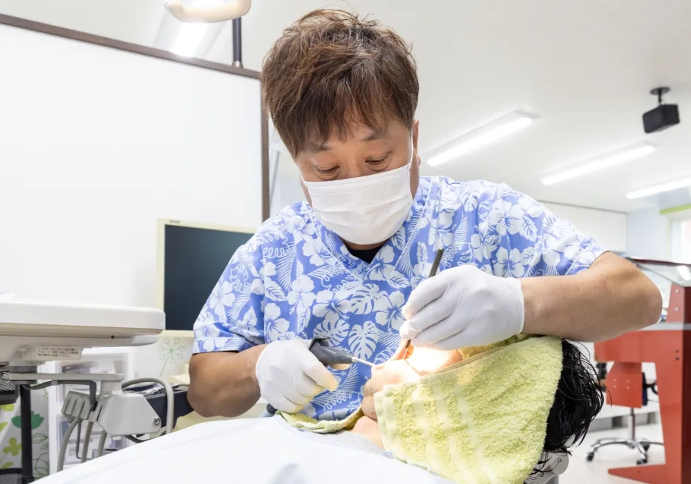 予防治療重視、長期にわたるお口の健康維持を